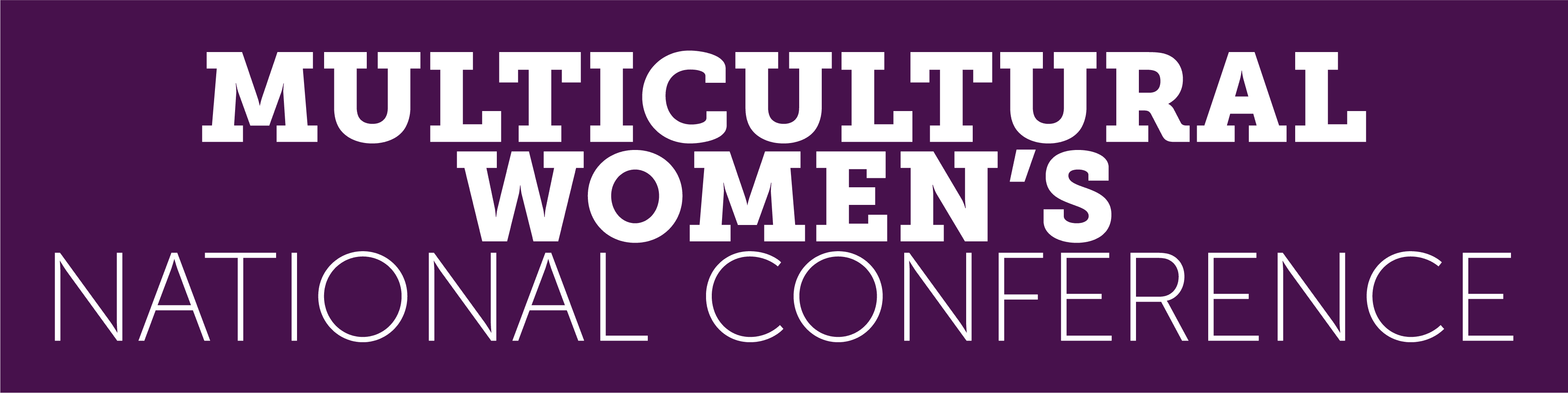 Multicultural Women's National Conference Logo