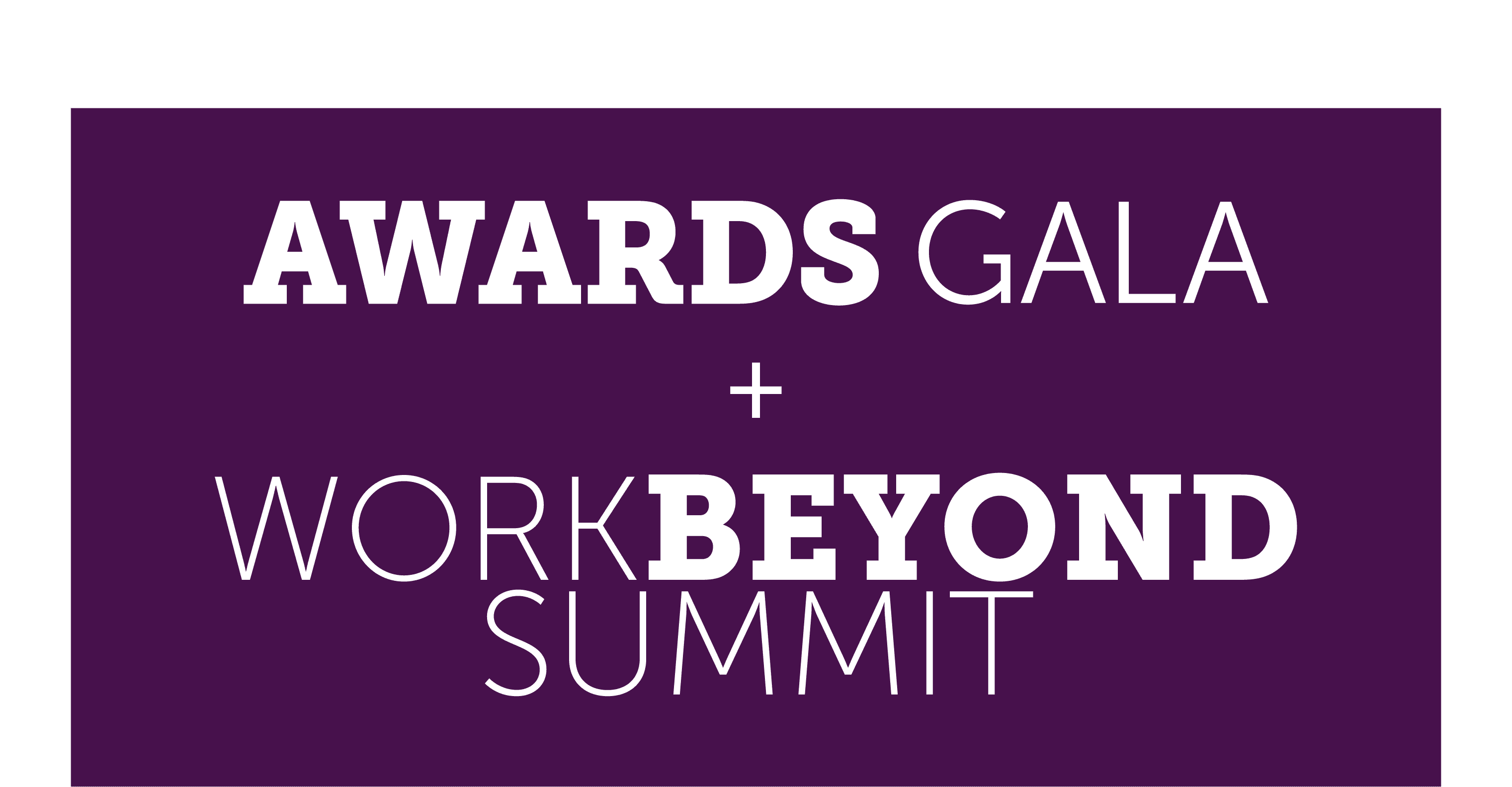 WorkBeyond Summit and Awards Gala Logos